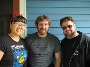 Gwen Callahan-Thomas Nicol, Brian Callahan - H.P. Lovecraft Film Festival, Portland, Oregon, fall 2011