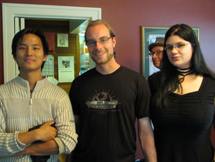 Huan Vu, Jan Roth, Nick the Hat and Jenna M. Pitman